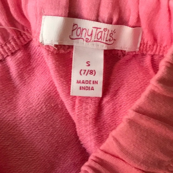 NWT PonyTails GIRLS SHORTS SIZE S (7-8)   pair (2) - Picture 5 of 7